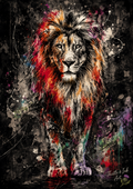 Born to Be Wild – Lion in Colour