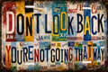 Don’t Look Back – You’re Not Going That Way