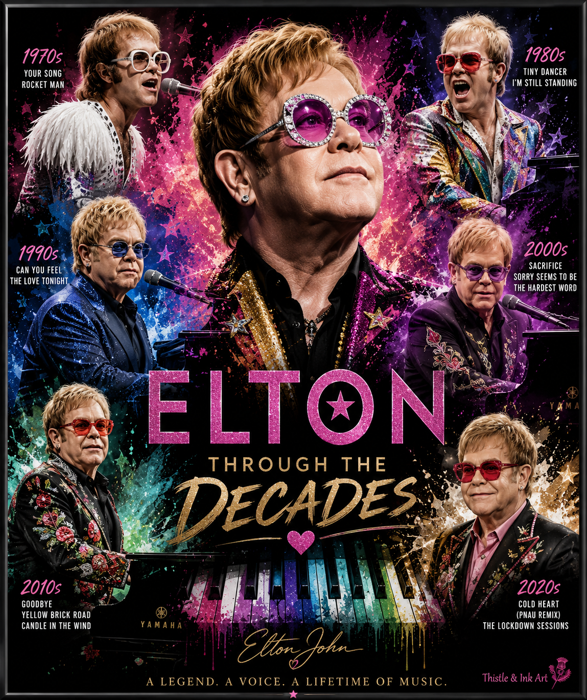 Elton John Through the Decades – Digital Download