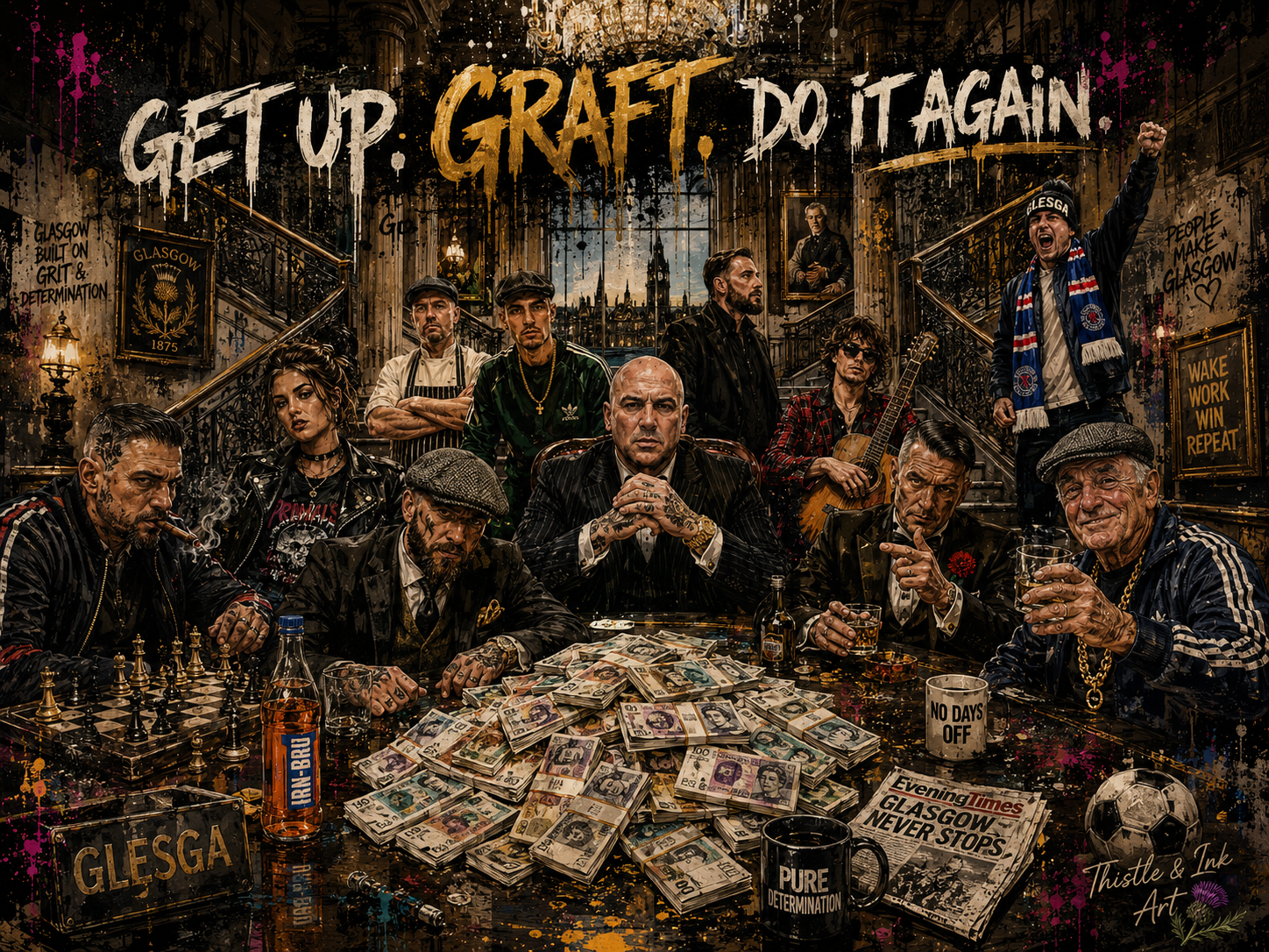 Get Up. Graft. Do It Again. – Glesga Grit
