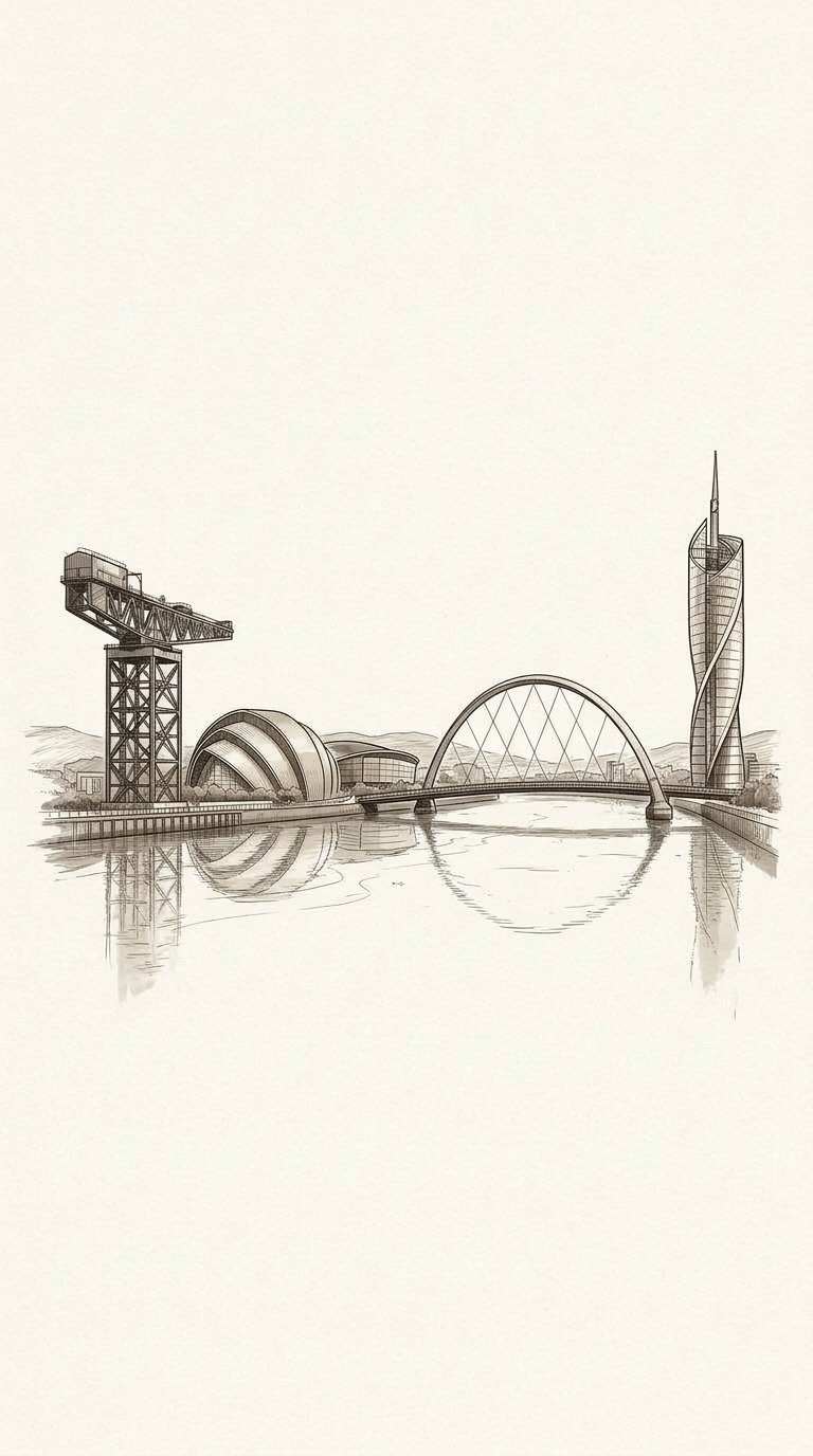 Glasgow Skyline – Digital Download