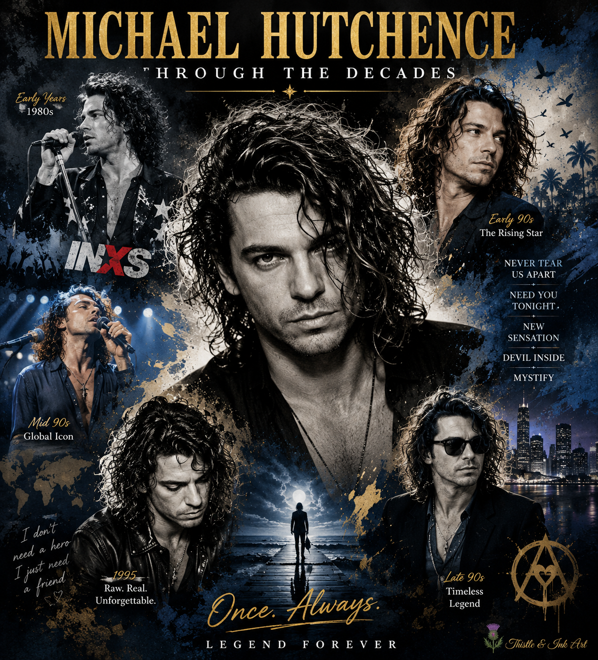 Michael Hutchence Through the Decades – Digital Download