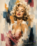 Timeless Glamour – Hollywood Icon Art Print