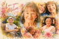 Love You Mum – Personalised Memory Collage
