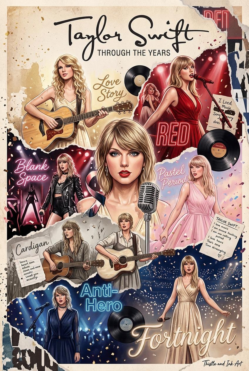 Taylor Swift Through the Eras – Digital Download