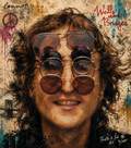 Through Lennon’s Eyes – John Lennon Art Print