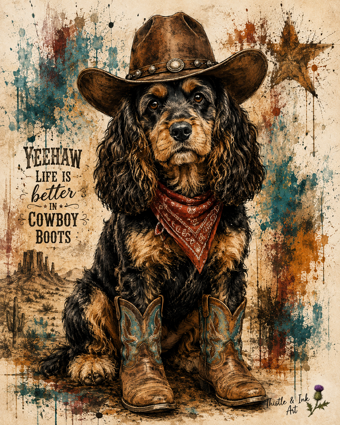 Yeehaw – Life Is Better in Cowboy Boots