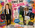 My First Day – Personalised School Keepsake