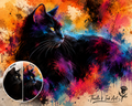 Colour Me Loved – Personalised Colour Splash Pet Portrait