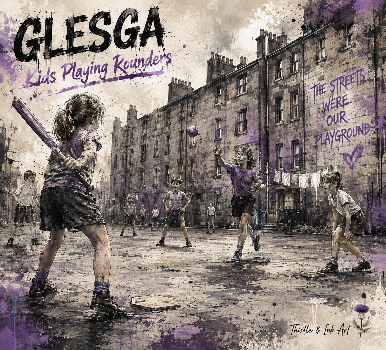 "One bat, one ball... and endless summer memories."