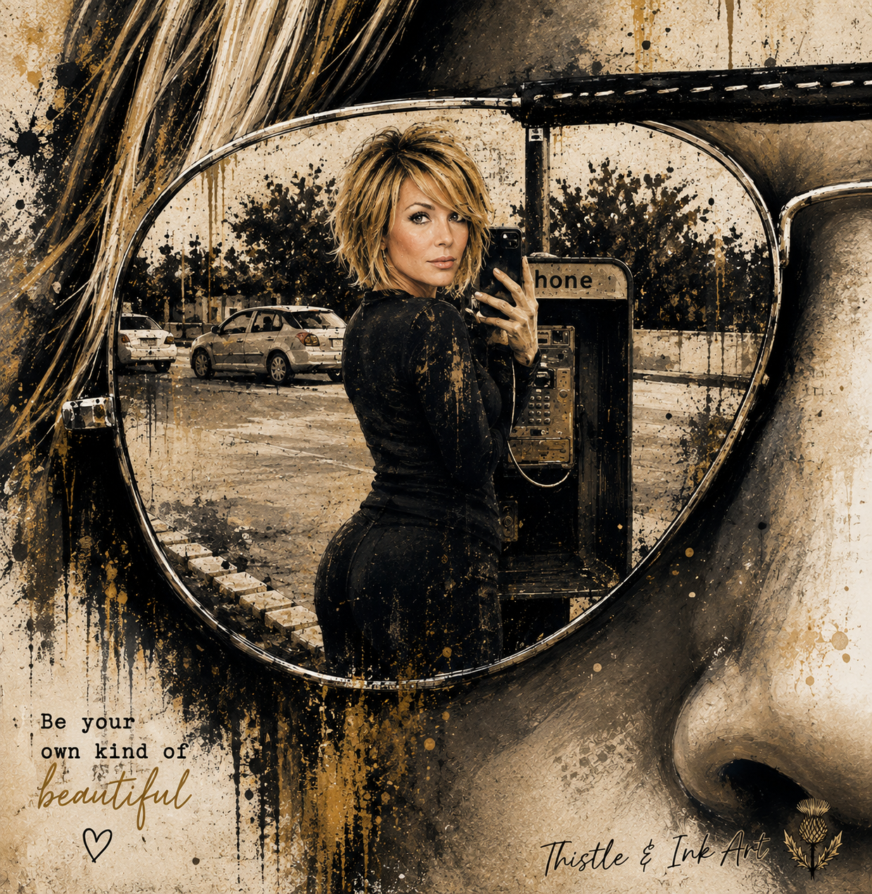 Reflections of You – Personalised Art Print