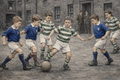 Weans Playing Fitbaw – Auld Glasgow Art Print